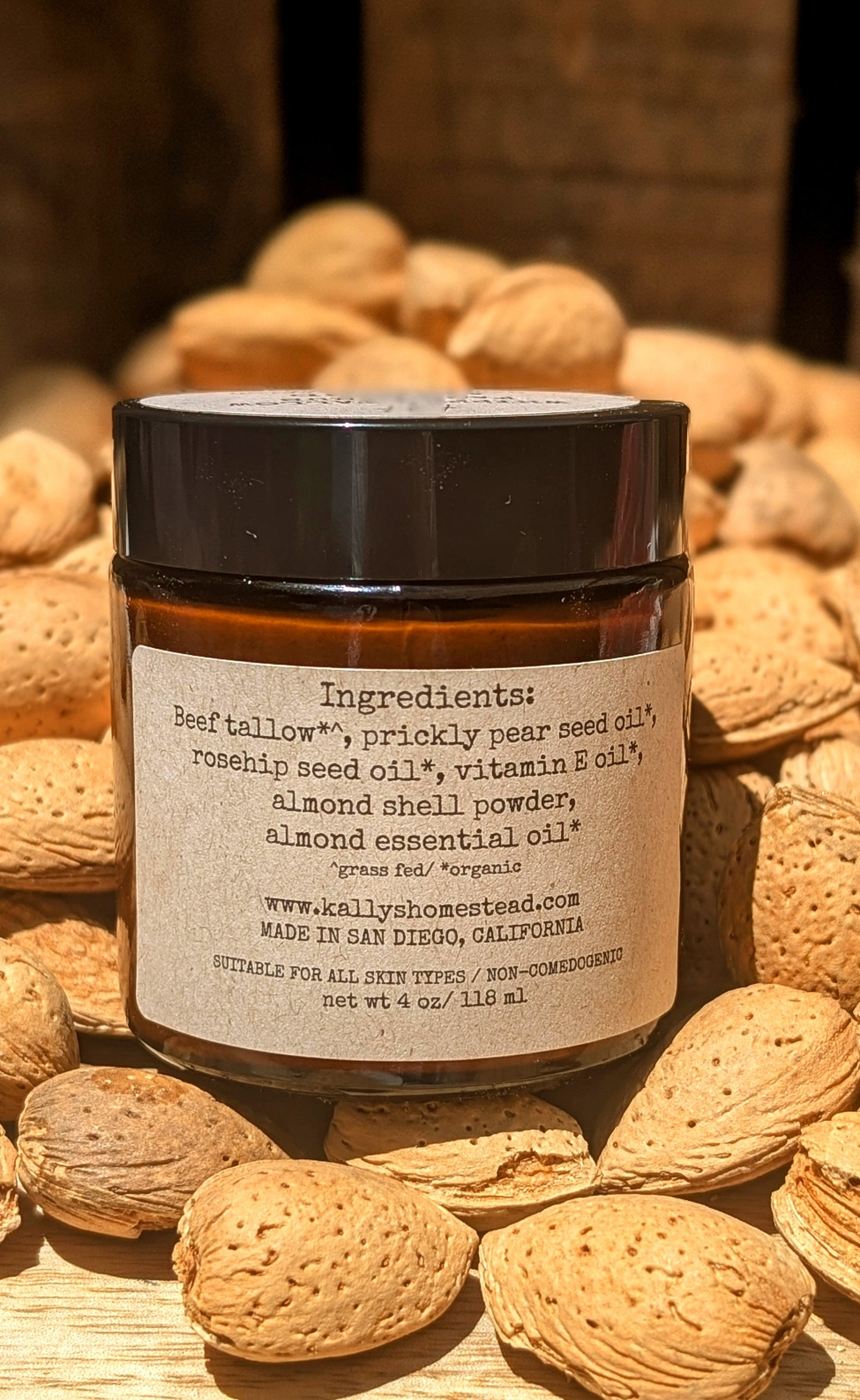 WHIPPED TALLOW FACE SCRUB | Almond