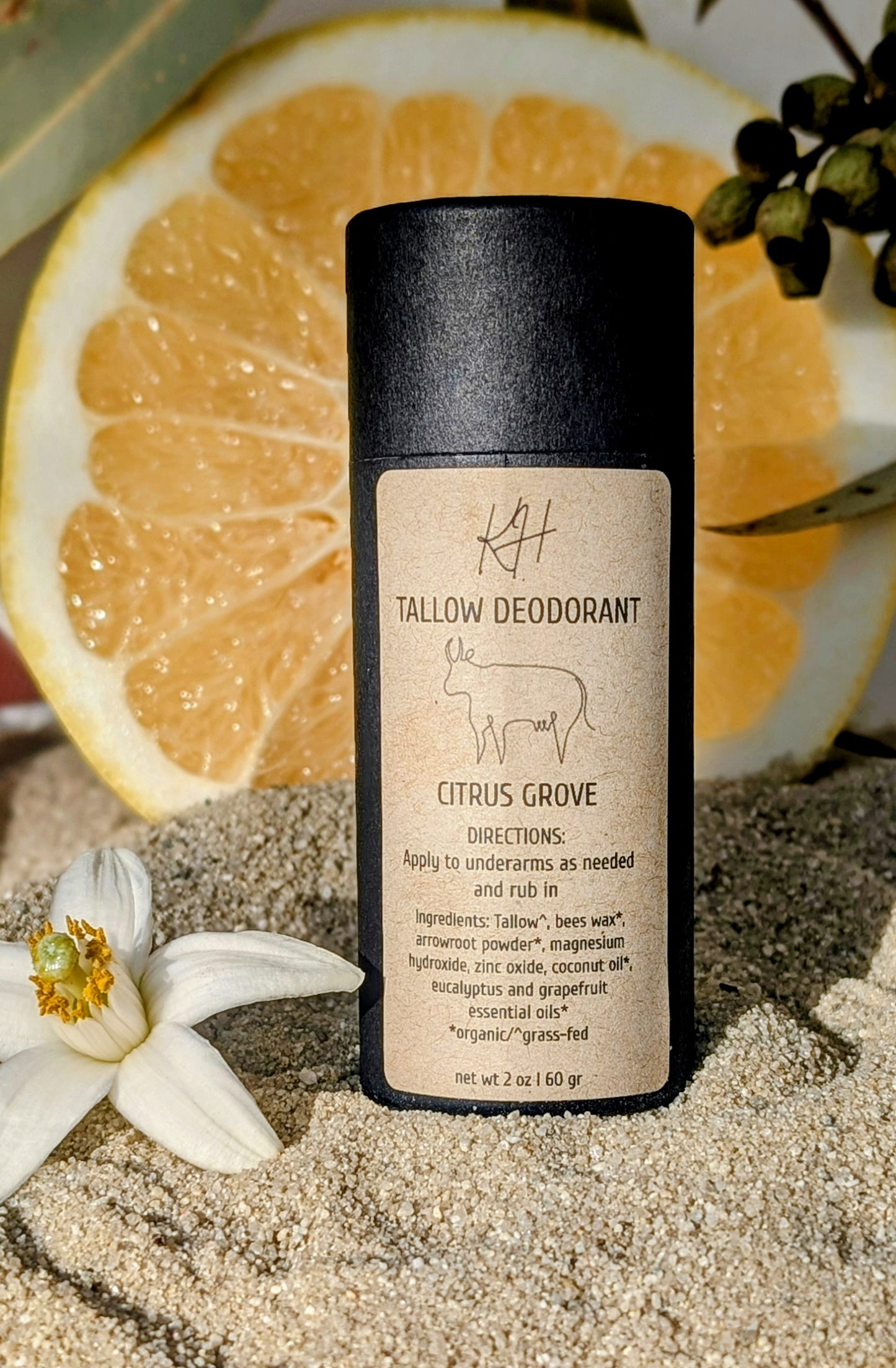 CITRUS GROVE | Tallow Deodorant