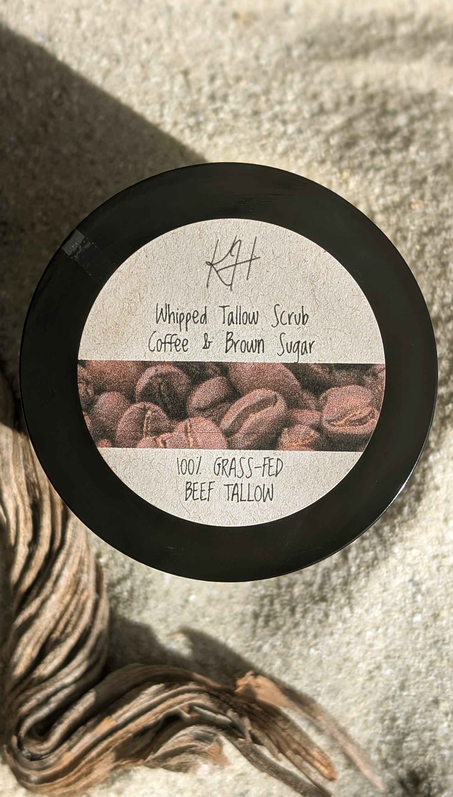 Coffee & Brown Sugar | Whipped Tallow Body Scrub
