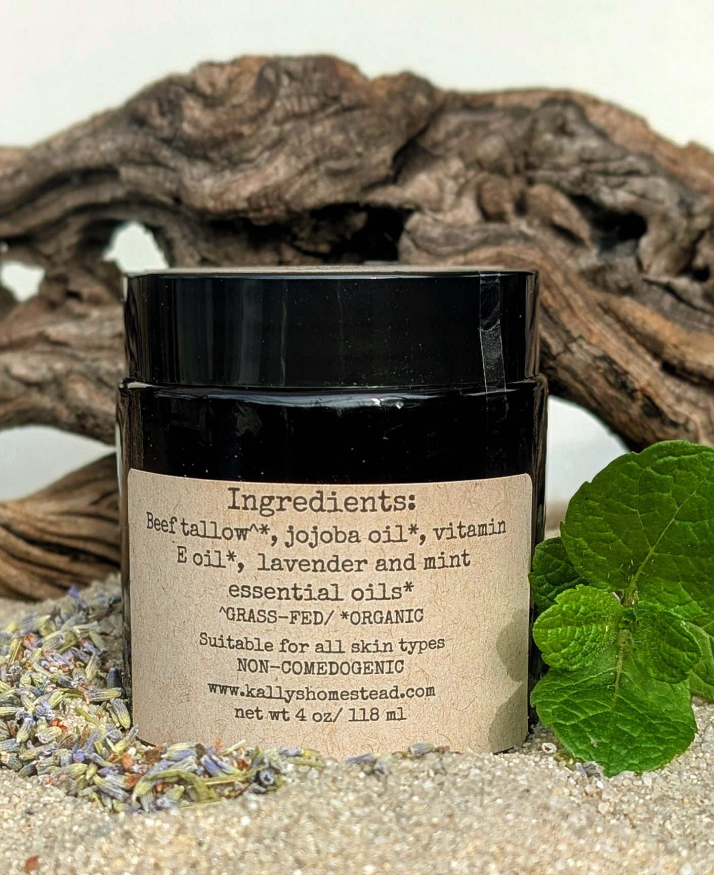MINT & LAVENDER | Whipped Tallow Cream 4 oz