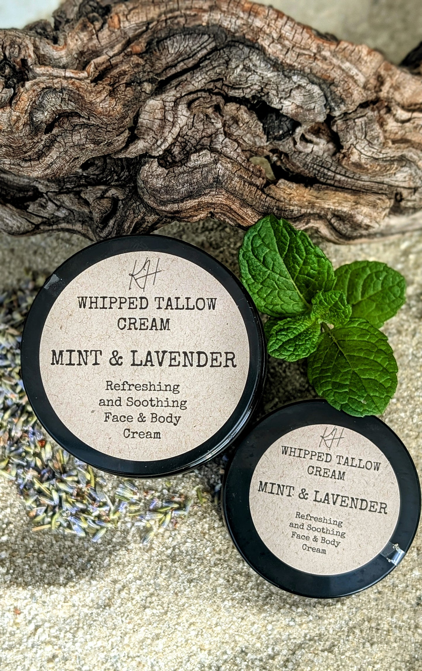 MINT & LAVENDER | Whipped Tallow Cream 4 oz