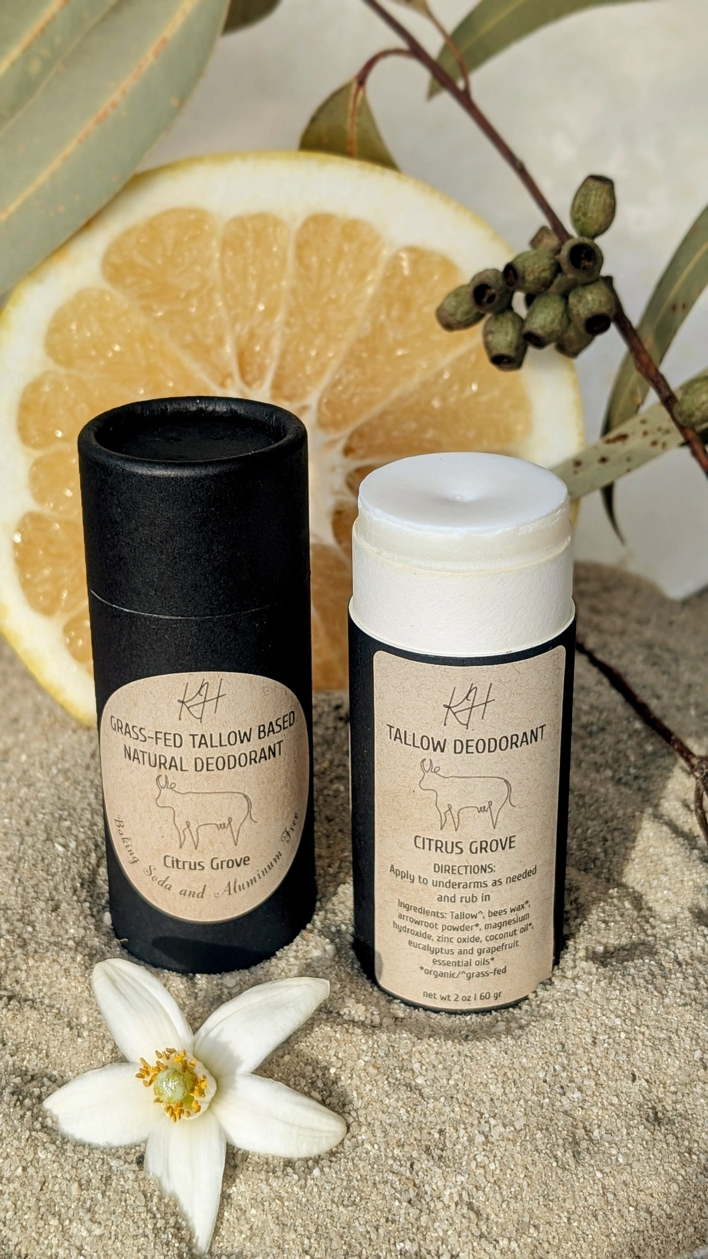 CITRUS GROVE | Tallow Deodorant