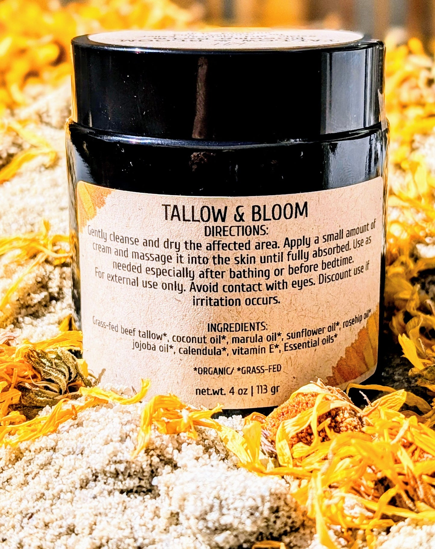 TALLOW & BLOOM | Tallow Eczema Cream - 2oz