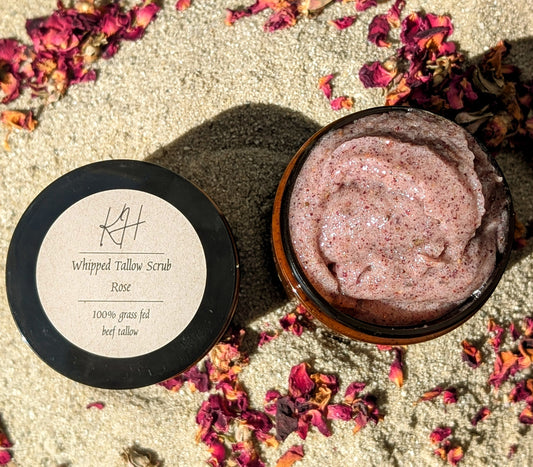 Rose | Whipped Tallow Scrub