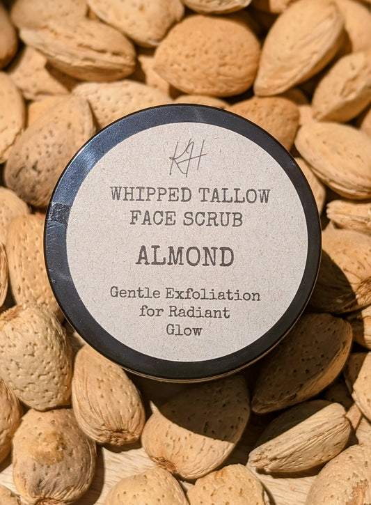 WHIPPED TALLOW FACE SCRUB | Almond