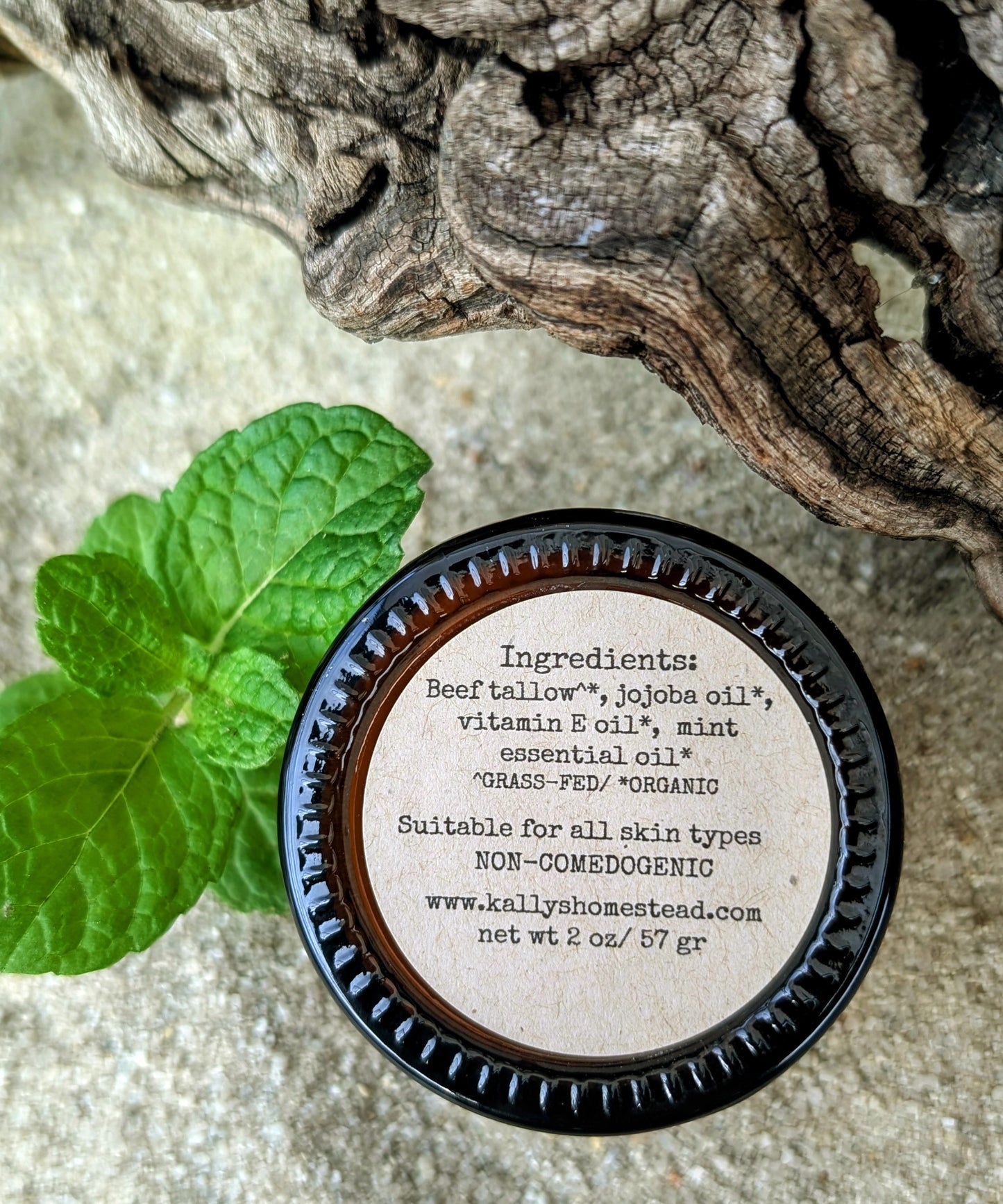 Mint | Whipped Tallow Cream 4 oz