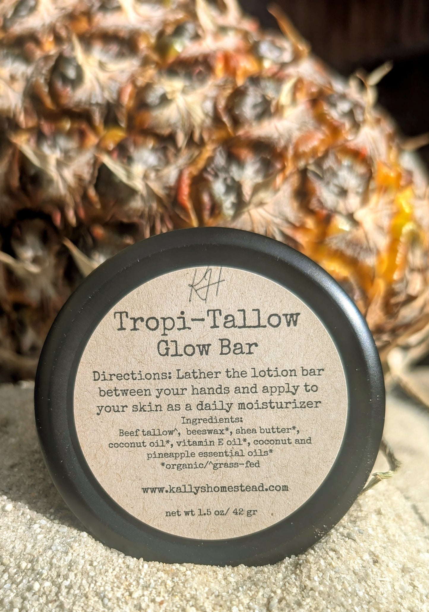 TROPI-TALLOW | Tallow Glow Bar + Travel Tin